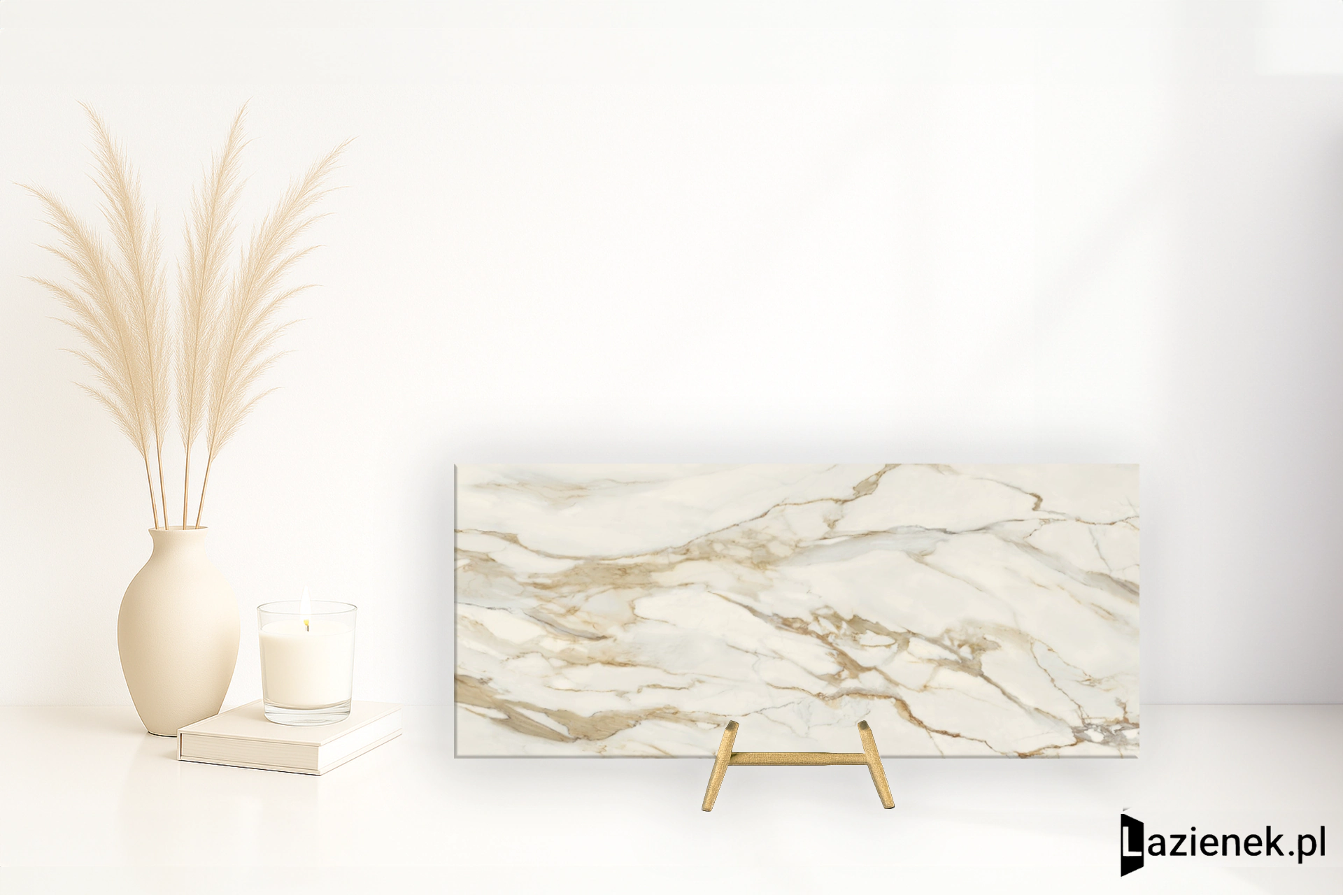 Cotto D'este Starlight Versilia Gold gładka 120x278 cm gr. 4 mm - płytka rektyfikowana / EK6KSS7